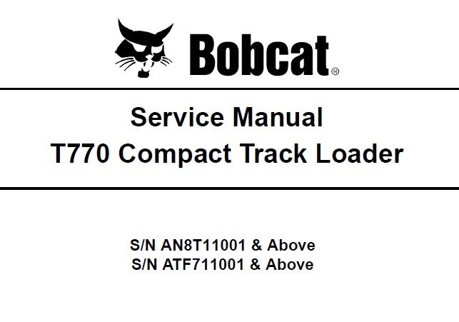 Bobcat T770 Compact Track Loader