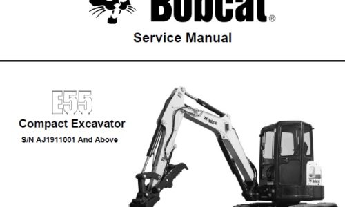 Bobcat E55 Compact Excavator