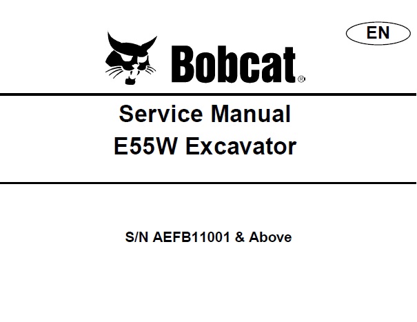 Bobcat E55W Excavator