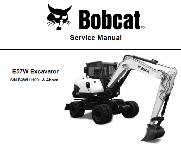 Bobcat E57W Excavator