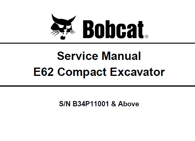 Bobcat E62 Compact Excavator