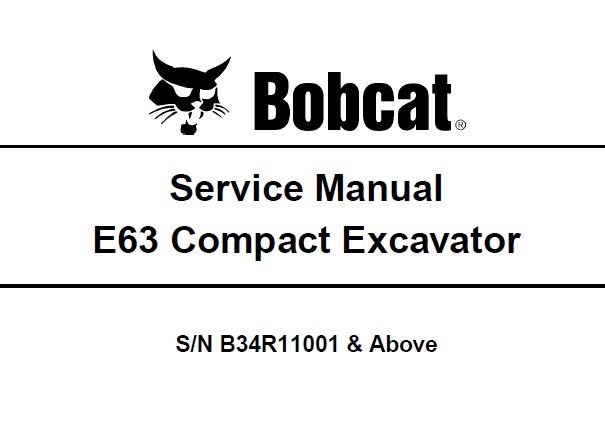 Bobcat E63 Compact Excavator