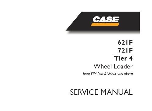 Case 621F, 721F Tier 4 Wheel Loader