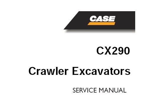 Case CX290 Crawler Excavator