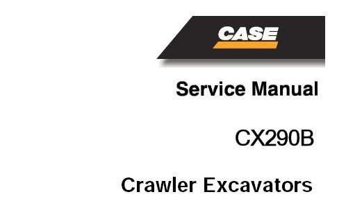 Case CX290B Crawler Excavator