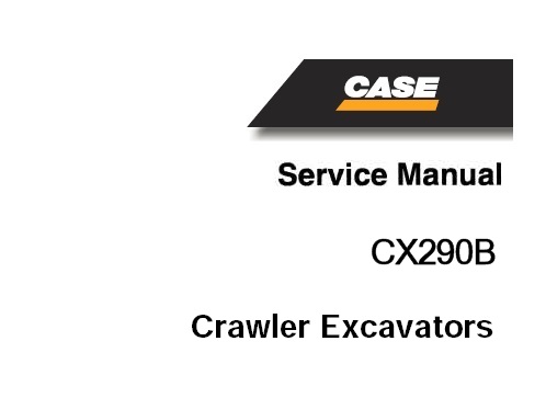 Case CX290B Crawler Excavator