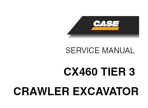 Case CX460 TIER 3 Crawler Excavator