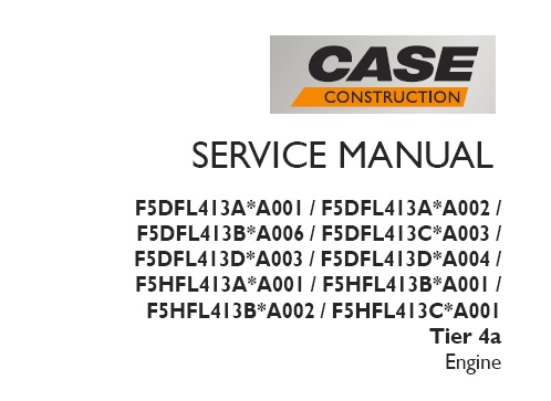 Case Tier 4A Series Engines