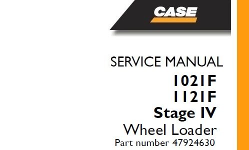 Case 1021F, 1121F Stage IV Wheel Loader