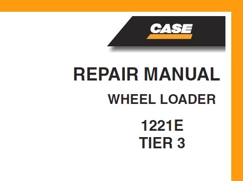 Case 1221E Tier 3 Wheel Loader