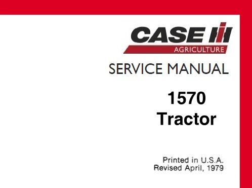 Case 1570 Tractor