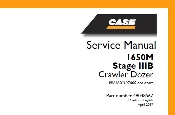 Case 1650M Stage IIIB Crawler Dozer