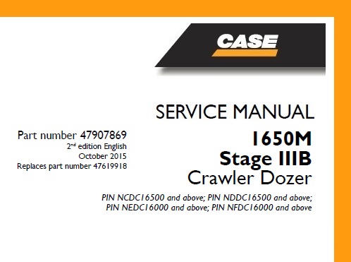 Case 1650M Stage IIIB Crawler Dozer