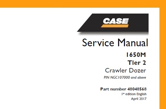 Case 1650M Tier 2 Crawler Dozer