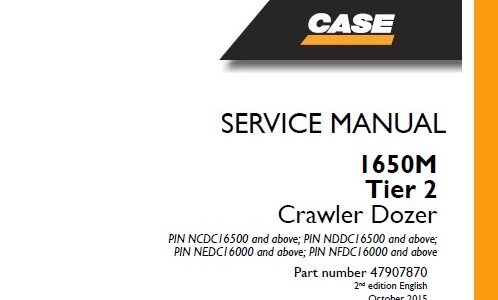 Case 1650M Tier 2 Crawler Dozer