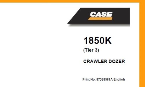 Case 1850K (Tier 3) Crawler Dozer