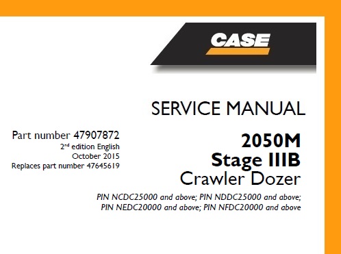 Case 2050M Stage IIIB Crawler Dozer