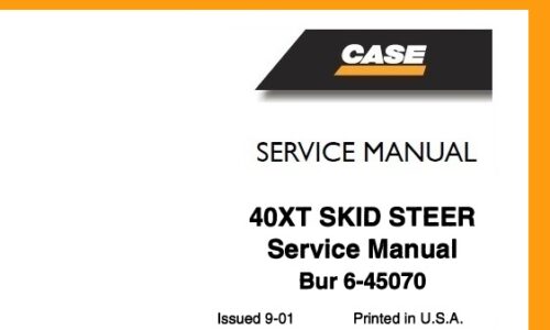 Case 40XT Skid Steer Loader