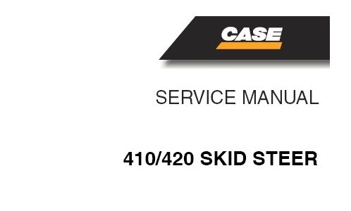 Case 410, 420 SKid Steer