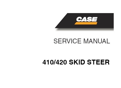 Case 410, 420 SKid Steer