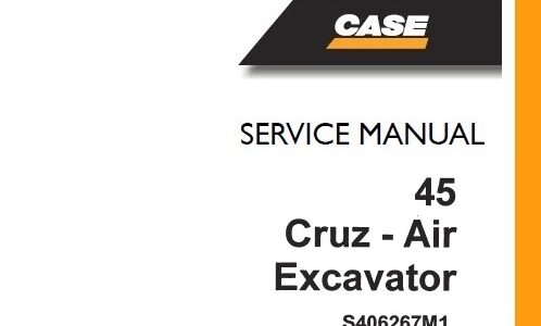 Case 45 Cruz-Air Excavator