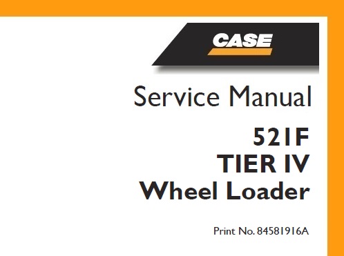 Case 521F Tier IV Wheel Loader