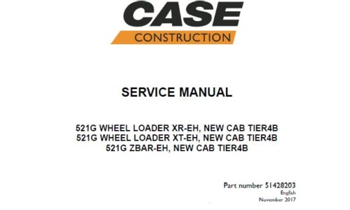 Case 521G Stage IV Wheel Loader