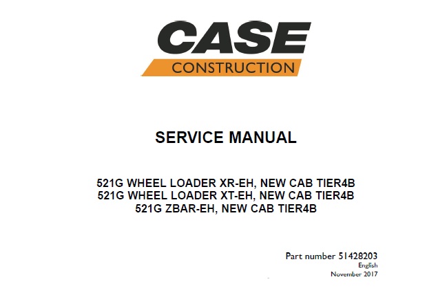 Case 521G Stage IV Wheel Loader