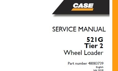 Case 521G Tier 2 Wheel Loader