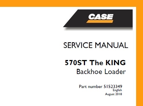 Case 570ST (The KING) Backhoe Loader