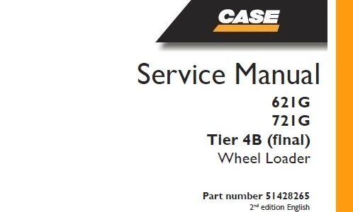 Case 621G, 721G Tier 4B (final) Wheel Loader