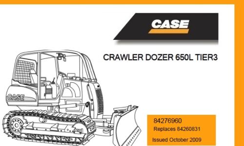 Case 650L TIER 3 Crawler Dozer