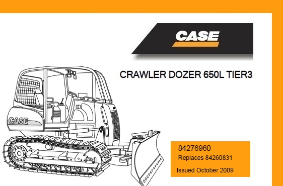 Case 650L TIER 3 Crawler Dozer