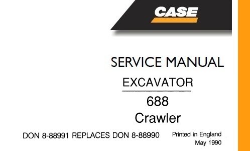 Case 688 Crawler Excavator