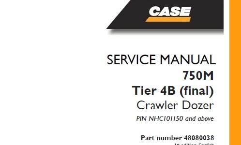 Case 750M Tier 4B (final) Crawler Dozer