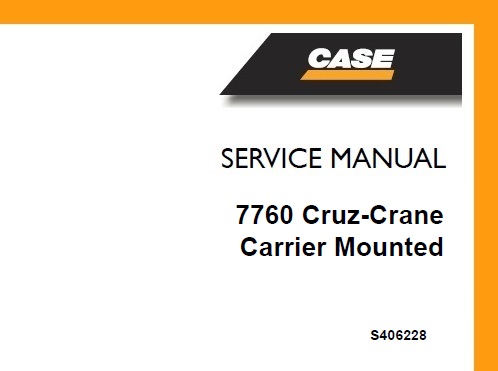 Case 7760 Cruz-Crane (Carrier Mounted)