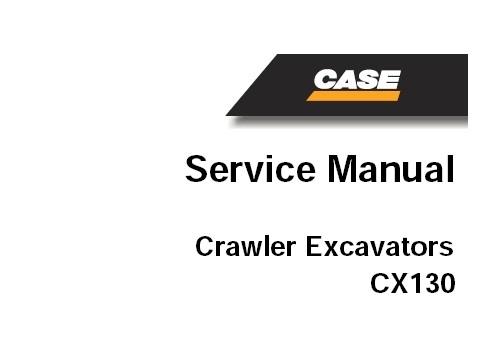 Case CX130 Crawler Excavator