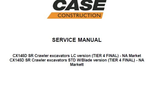 Case CX145D SR (TIER4 FINAL) Crawler Excavator