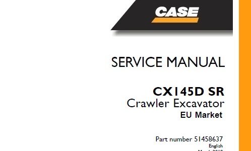 Case CX145D SR (Tier 4 Final) Crawler Excavator