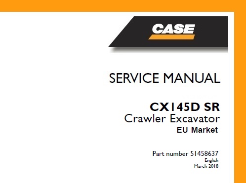 Case CX145D SR (Tier 4 Final) Crawler Excavator