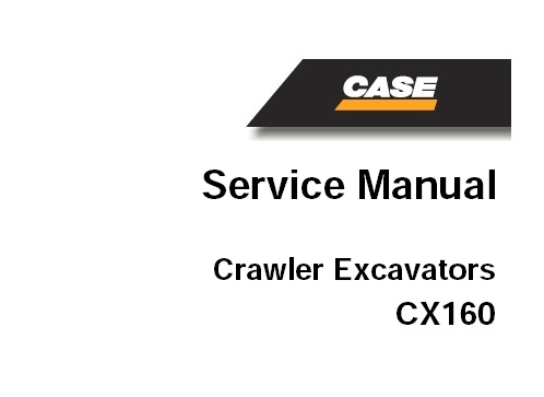 Case CX160 Crawler Excavator