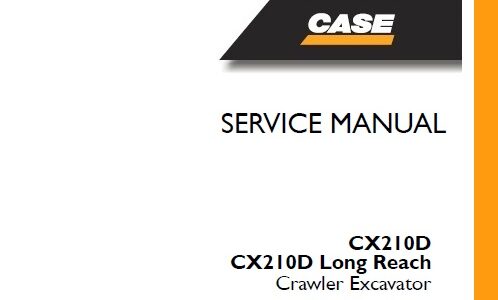 Case CX210D, CX210D Long Reach Crawler Excavator