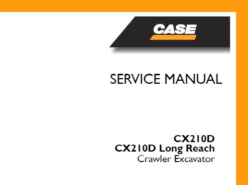 Case CX210D, CX210D Long Reach Crawler Excavator