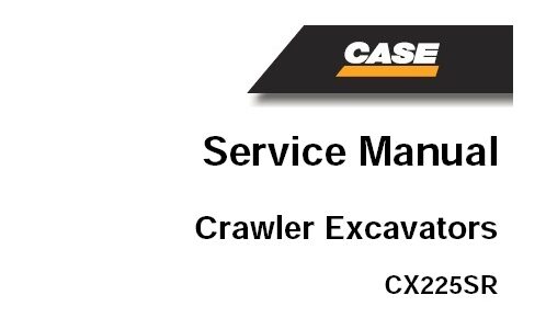 Case CX225SR Crawler Excavator