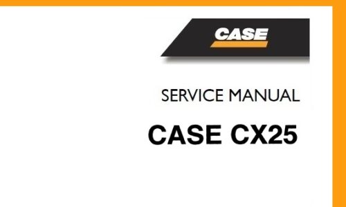 Case CX25 Hydraulic Excavator