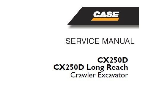 Case CX250D, CX250D Long Reach Crawler Excavator