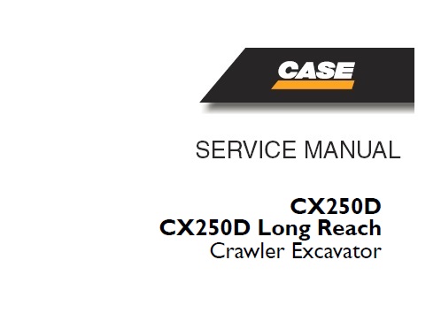 Case CX250D, CX250D Long Reach Crawler Excavator