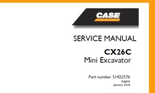 Case CX26C Mini Excavator