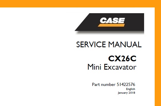 Case CX26C Mini Excavator