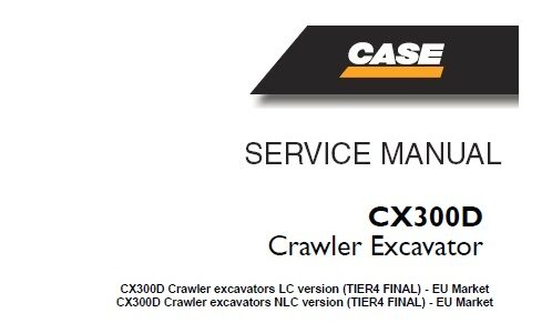 Case CX300D LC NLC version (TIER4 FINAL) Crawler Excavator